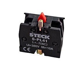 Bloco de Contato S-PL41 10A 380V Steck
