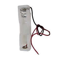 Suporte Para 1 Pilha AA Branco