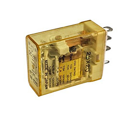 Rele RHIB 24V 10A 28X20 5 Terminais Csa