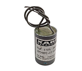 Capacitor Polipropileno 10uF x 250V +-10% 50/60HZ Xarp