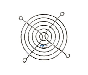 Tela Metálica Para Cooler 80Mm x 80Mm Cromado