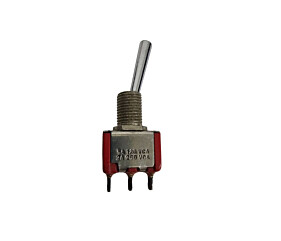 Chave Alavanca Metálica ON OFF 5A 120V 2A 250V C&K