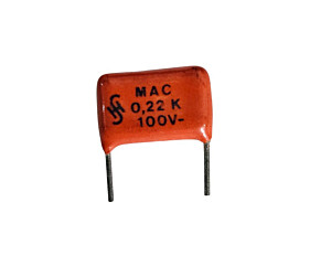 Capacitor Poliéster 220K x 100V = MAC 0.22K 100V- Thonson