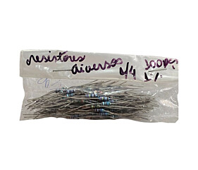 Resistores Diversos 1/4W 1% 