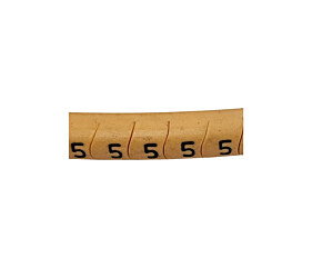  Anilha Identificadora Marcador de Cabos Furo 4Mm Número 5