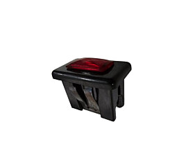 Sinaleiro Retangular 1/12W.73 115V Vermelho