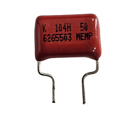 Capacitor Poliester 100K x 50V = 104H 50