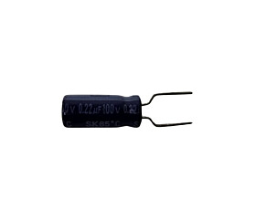 Capacitor Eletrolítico 0,22uF x 100V 85° Teapo