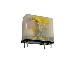 Relé MXB1RC3 24Vcc 5 Terminais Metaltex