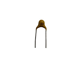 Capacitor Cerâmico 10K x 50V = 103 Amarelo