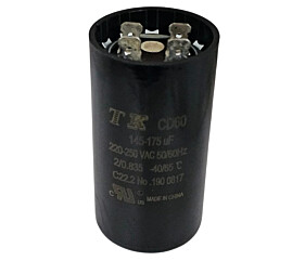 Capacitor Partida 145-175uF x 220V 50/60HZ CD60 TK