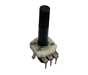 Potenciômetro 14 1/4 Volta 3 Terminais Eixo Longo Alps