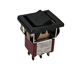 Chave Gangorra On/On 17201 1A 250V 3A 120Vac Margirius