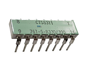 Rede Resistiva 330/390R 16 Pinos = CTS8311 761-5-R330/390