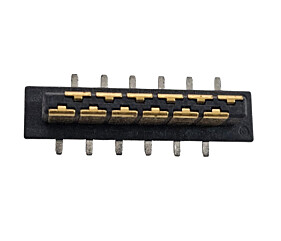 Conector Fêmea 12Vias Solda Placa