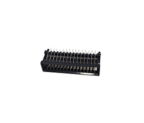 Conector Macho 2 Vias x 15 Pinos 180° para Placa