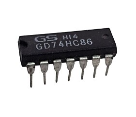 Circuito Integrado SN74HC86 = GD74HC86 Gold Star