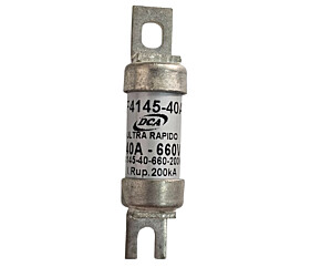 Fusível 40A 660V 200K Ultra Rápido F4145-40-660-200K Dca