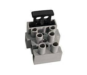 Conector Terminal Parafuso Para Fios Com Soquete Para Fusível 6,3A DG801-03P-11-00A(H)