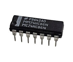 Circuito Integrado SN74HC86N = MM74HC86N = MC74HC86N National