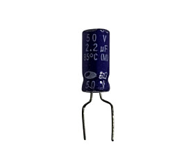 Capacitor Eletrolítico 2,2uF x 50V RD 85º SG