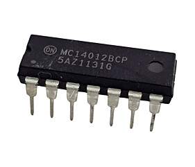 Circuito Integrado CD4012 Motorola = MC14012BCP ON