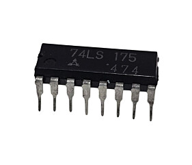 Circuito Integrado SN74LS175 Mitsubishi