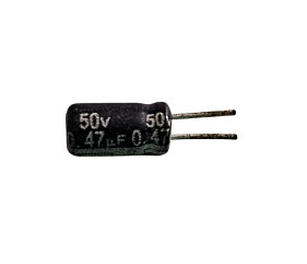 Capacitor Eletrolítico 0,47uF x 50V 85º Mini United