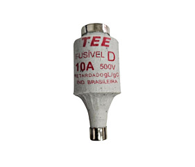 Fusível 10A 500V Diazed gL/gG Retardado Tee