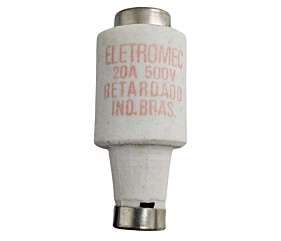 Fusível 20A 500V Diazed Retardado Eletromec
