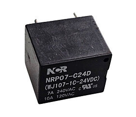 Rele NRP07-C24D 7A 240Vac 10A 120Vac 24Vdc Ncr