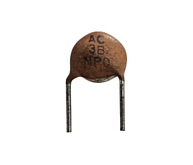 Capacitor Cerâmico AC 3B NP0 Marron