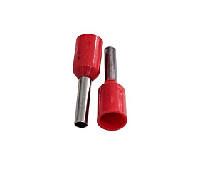 Terminal Ilhós Tubular E1508 Vermelho