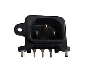 Tomada DAC-14 10A 250V Tripolar Macho Para Pci