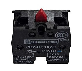 Bloco De Contato ZB2-BE102C Uimp 6KV Telemecanique