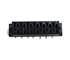 Conector 14 Vias Preto Femea