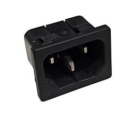 Tomada Tripolar Macho AS-01 15A 250V Csa