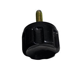 Botão Rosqueável Preto