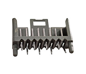 Conector Header 8 Pinos Macho Cinza 180º