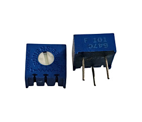 Trimpot 100R 3386F Bourns = 101