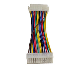 Conector Chicote 20 Vias Macho Para 24 Vias Fêmea