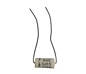 Capacitor Poliéster 10K x 630V = 0.01K x 630