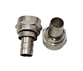 Conector Para Cabo Coaxial Com Anel