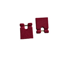 Conector Mini Jumper Sem Aba Vermelho