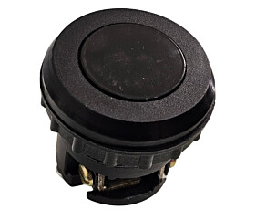 Botão de Emergência Preto Aralplas