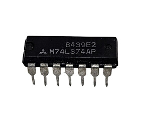 Circuito Integrado SN74LS74AP = M74LS74AP Mitsubishi