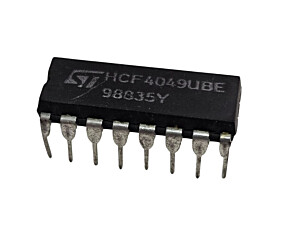Circuito Integrado CD4049UBE = HCF4049UBE St