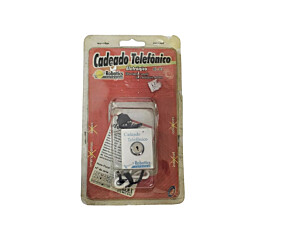 Cadeado Telefônico BL-03 Com Duas Chaves Robotics Telecom