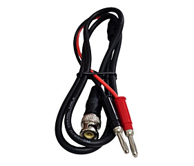 Cabo Coaxial Com Pino Banana para Osciloscópio
