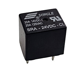 Rele SRA-24VDC-CL 20A 125V 5 Terminais Songle